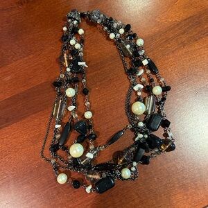 Lia Sophia chunky beaded necklace